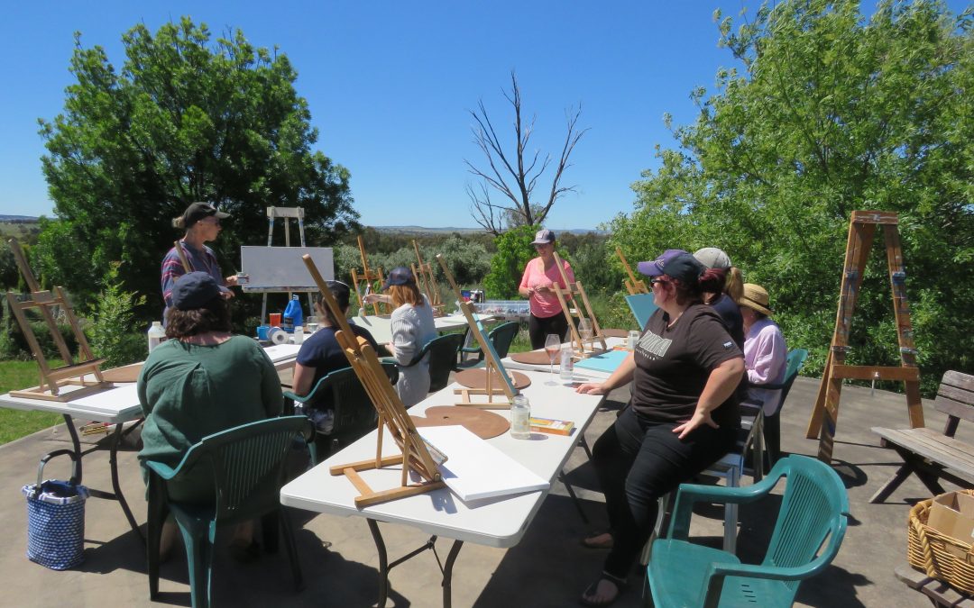 The Perfect Art Workshop Scene