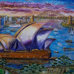 Sydney Harbour by Sue Hodge