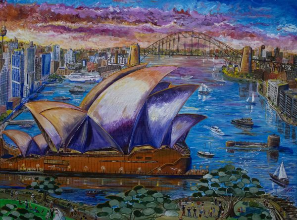 Sydney Harbour by Sue Hodge